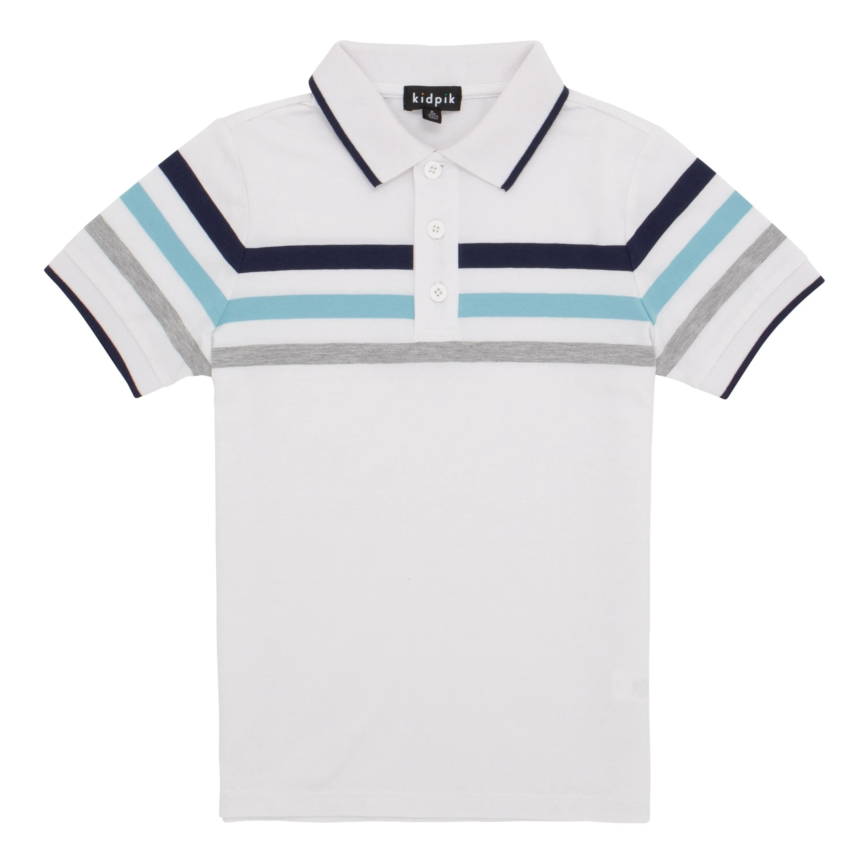 Engineered Stripe Polo