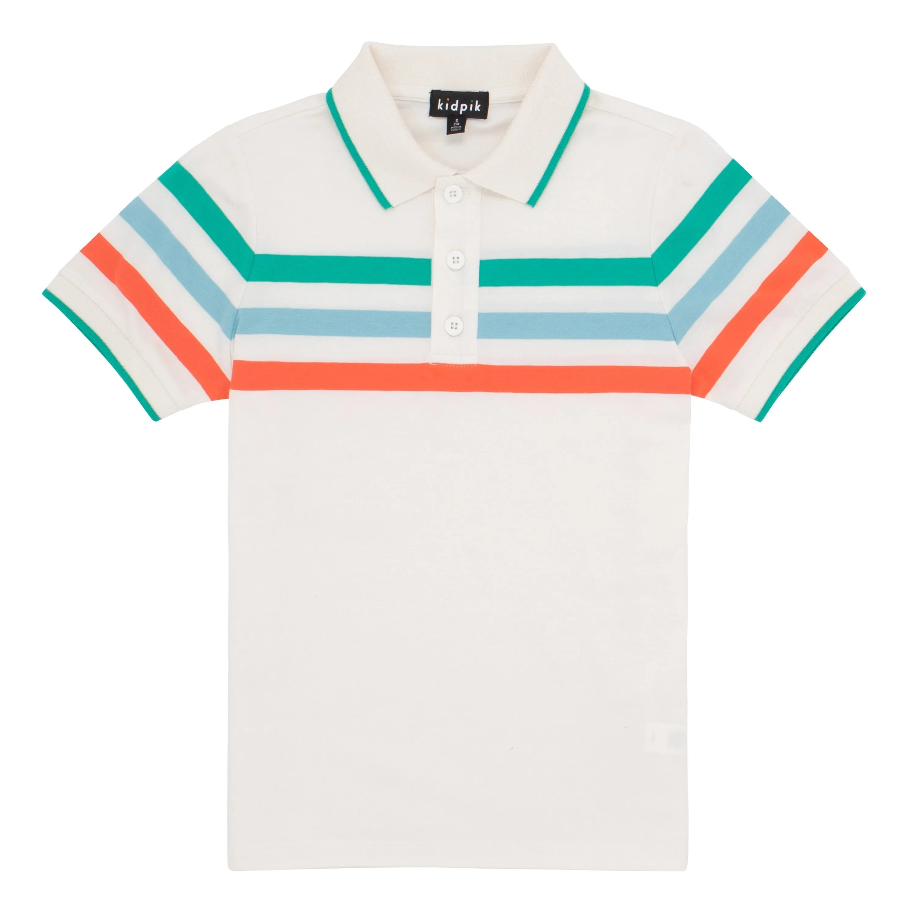 Engineered Stripe Polo