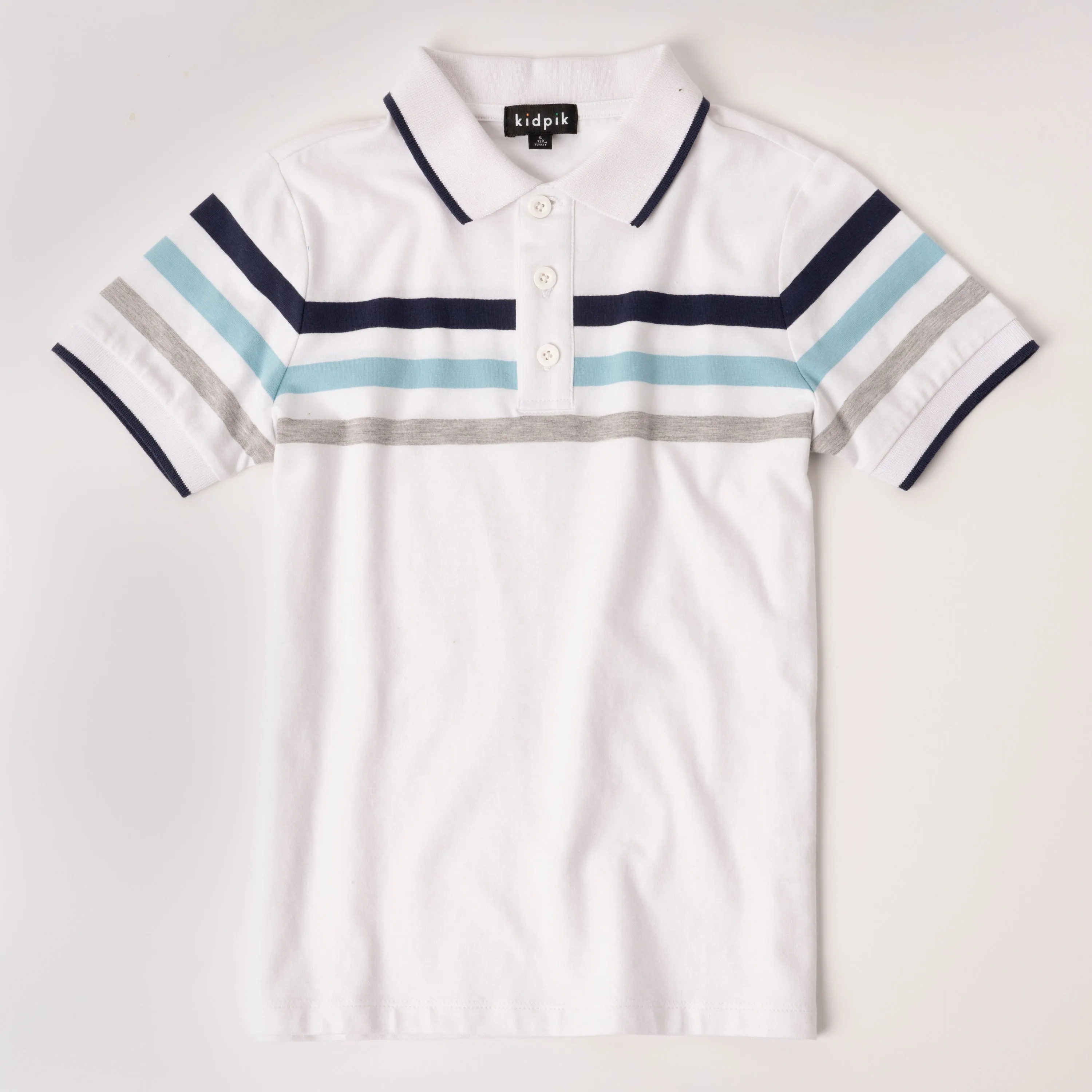 Engineered Stripe Polo