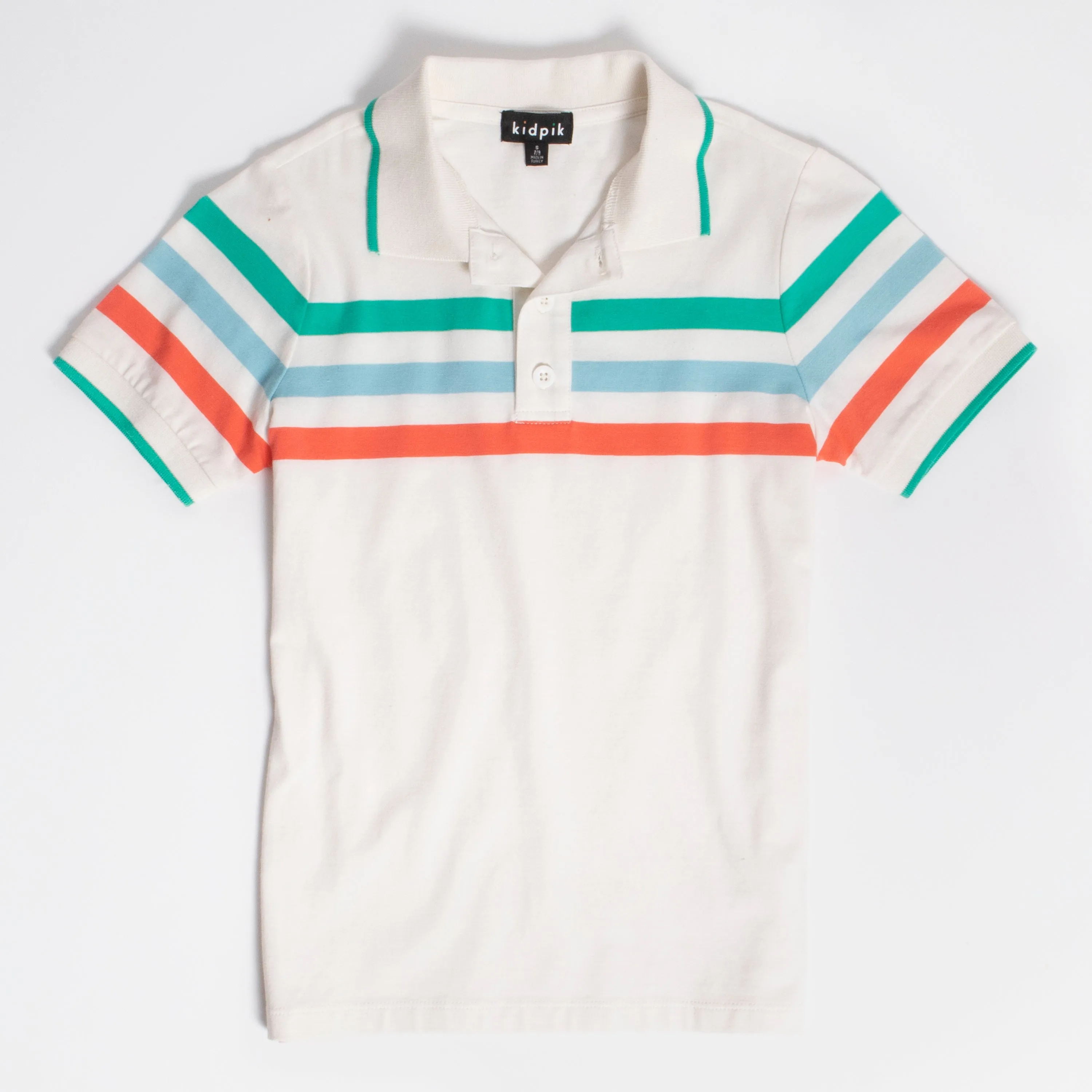 Engineered Stripe Polo