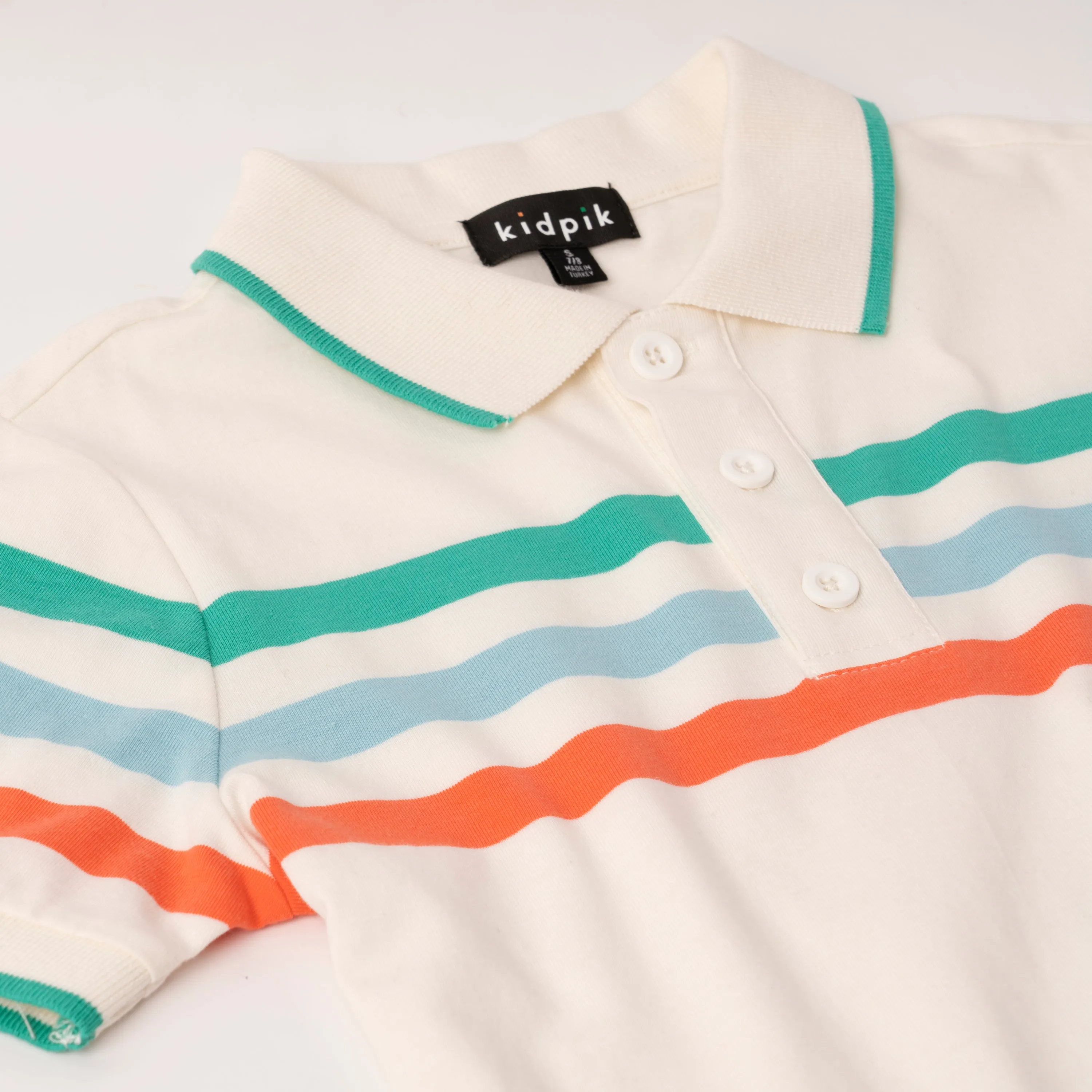 Engineered Stripe Polo