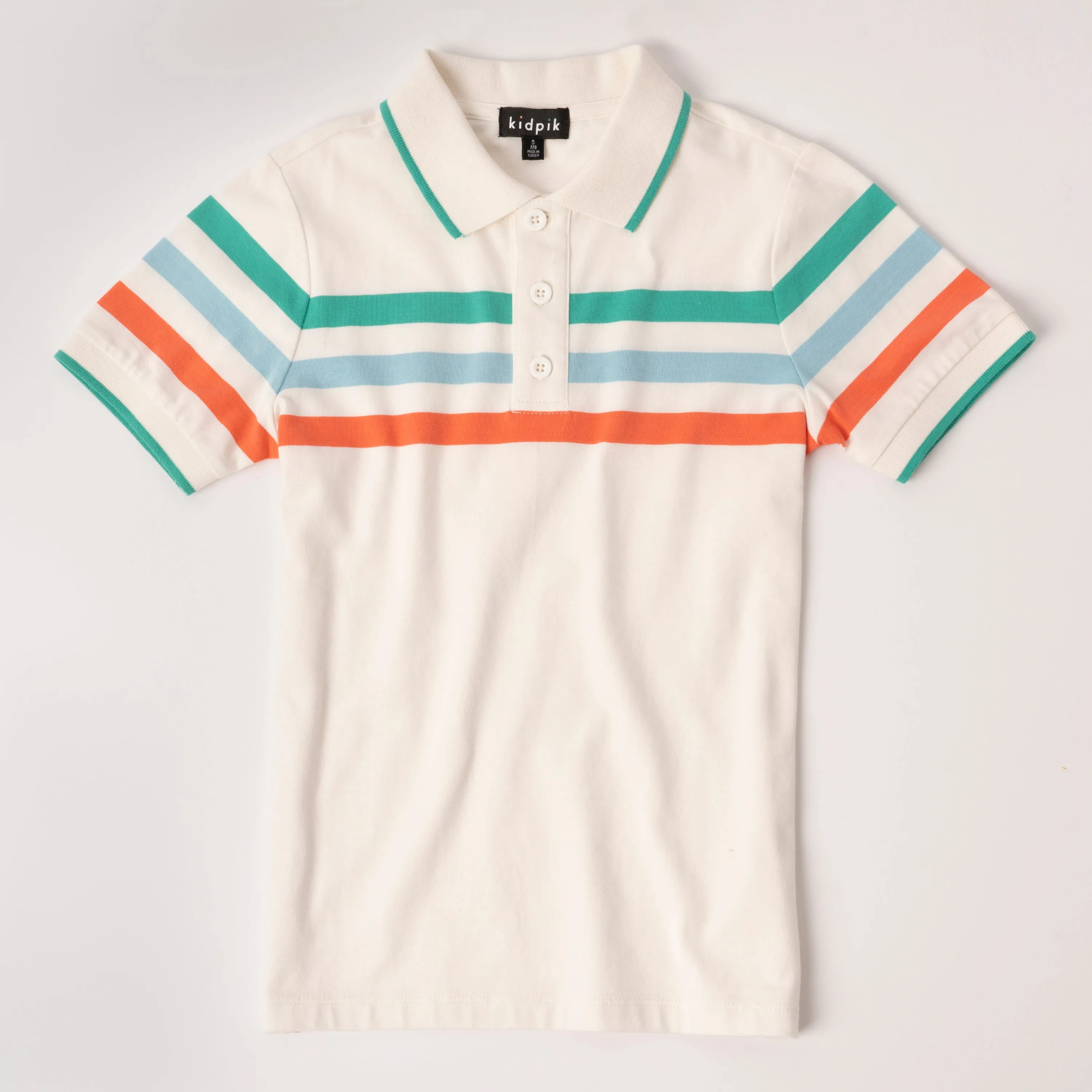 Engineered Stripe Polo