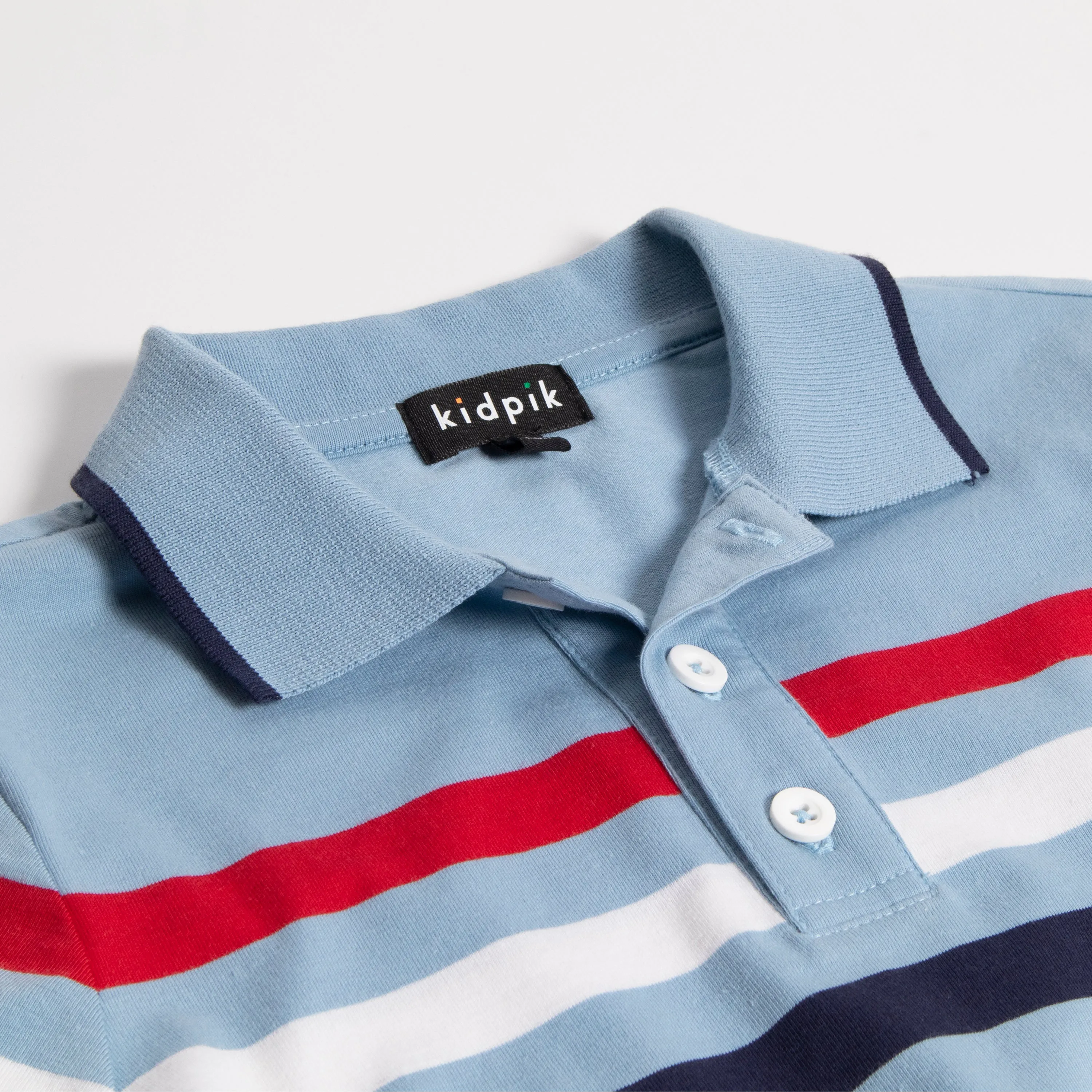 Engineered Stripe Polo