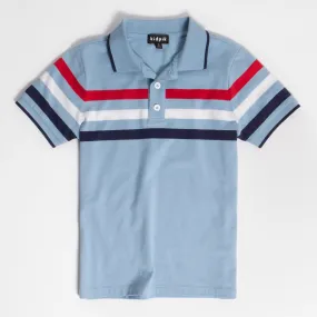 Engineered Stripe Polo