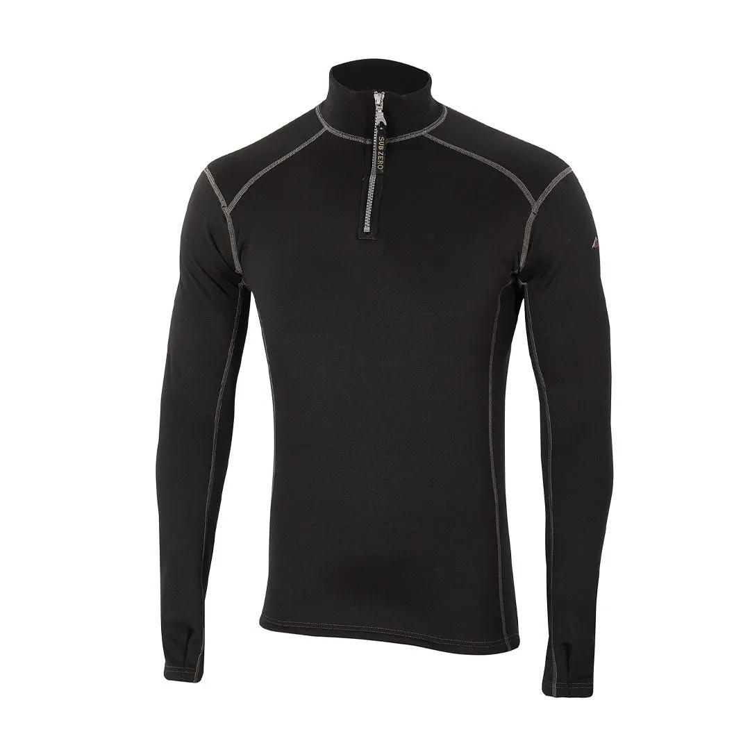 Factor 2 Mens Long Sleeve Zip Neck Mid Layer Top