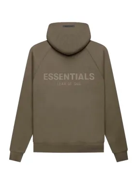 Fear Of God Essentials Back Logo Hoodie Harvest [FW21]