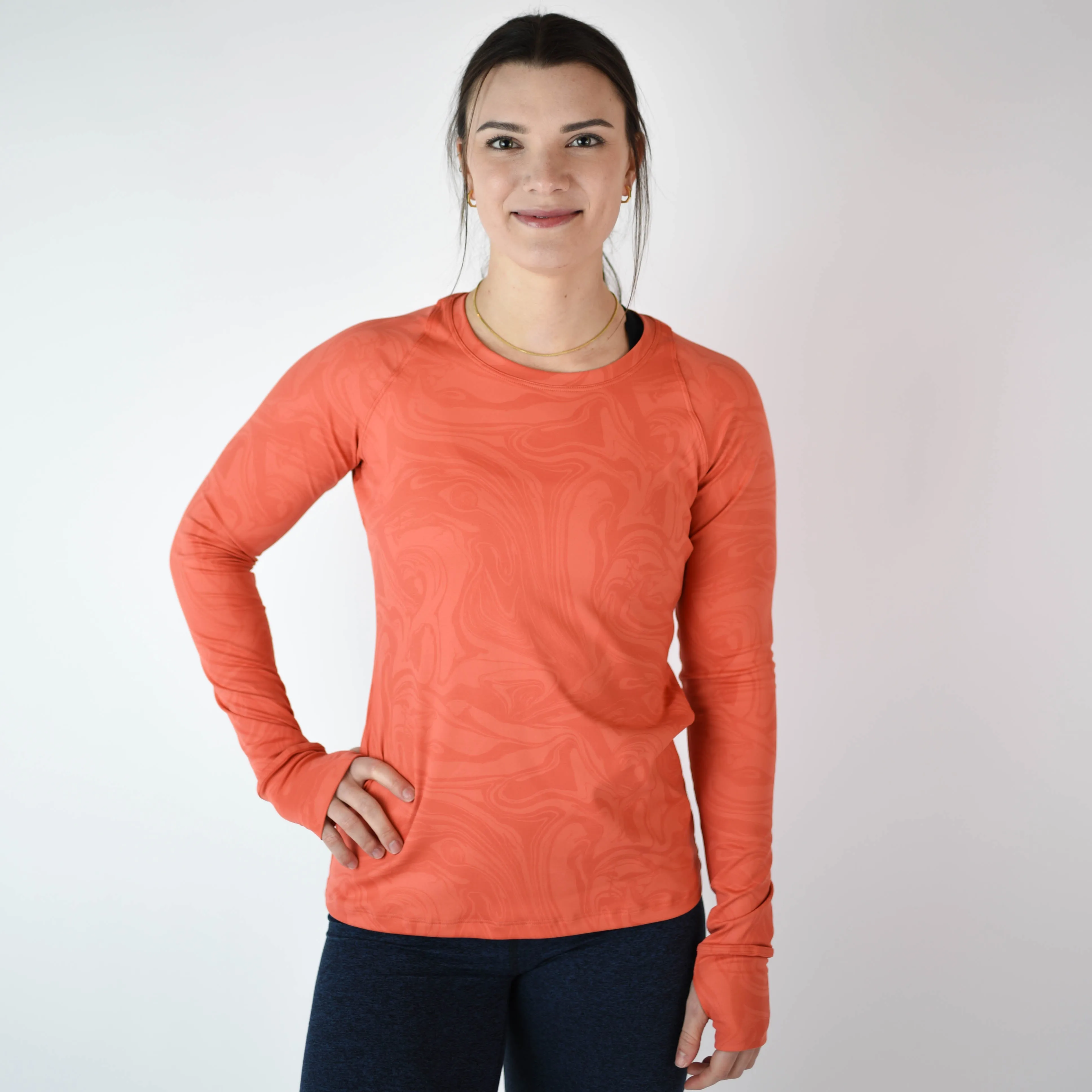 FLEO Foundation Long Sleeve - Tangerine Dream