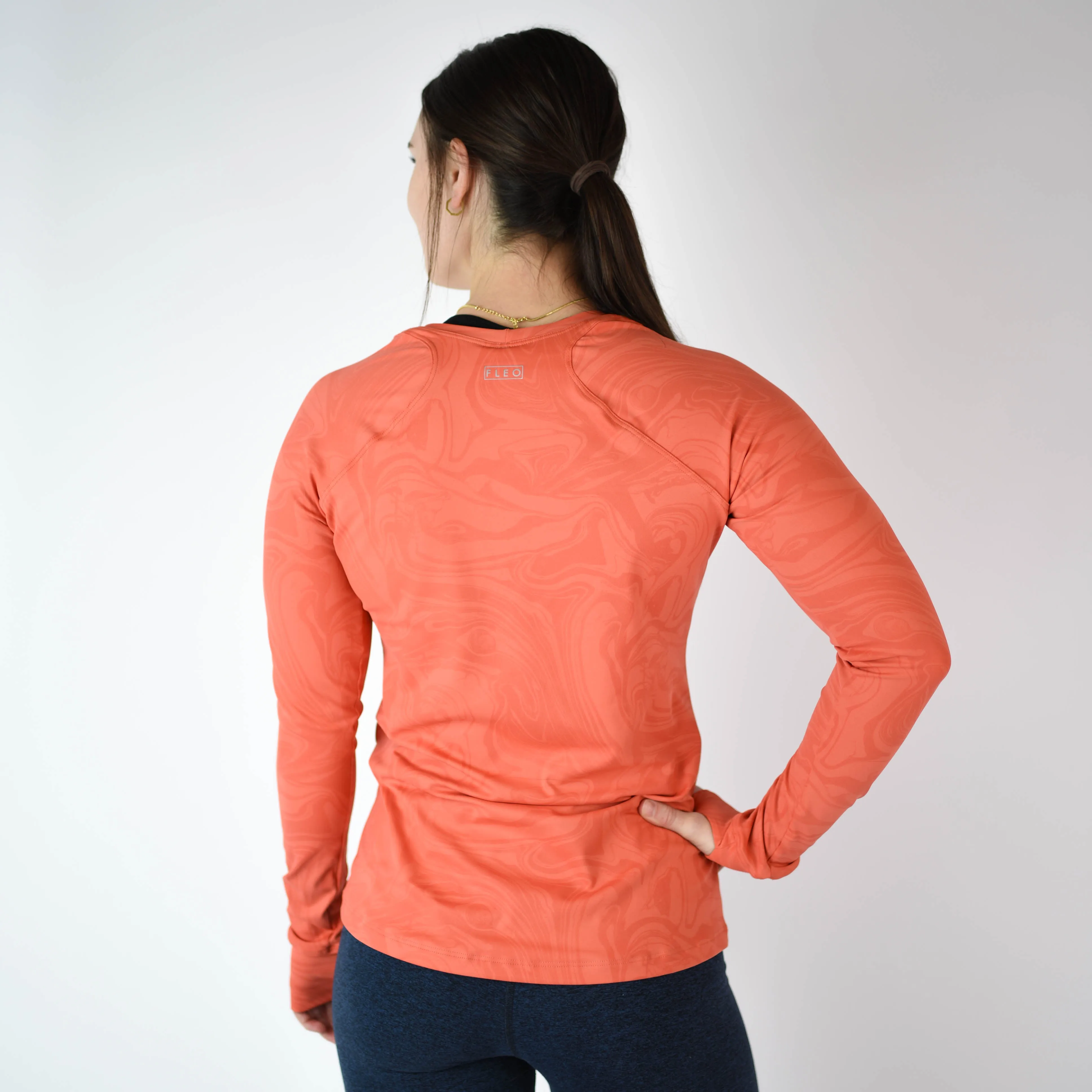 FLEO Foundation Long Sleeve - Tangerine Dream