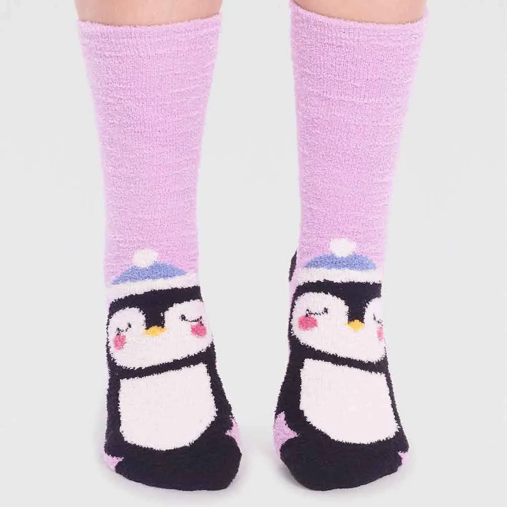 Fluffy Animal Socks by Thought