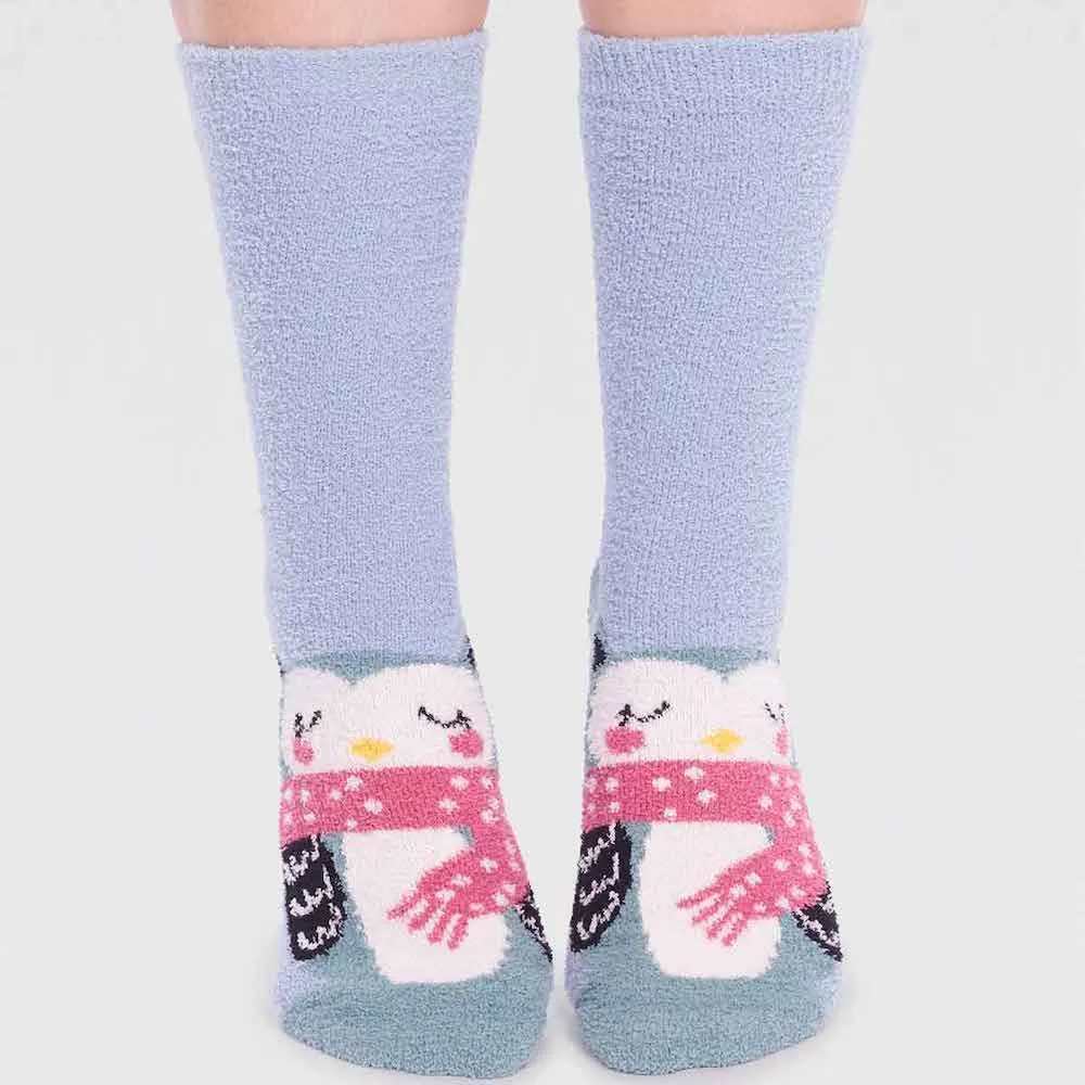 Fluffy Animal Socks by Thought