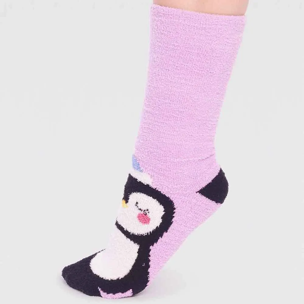 Fluffy Animal Socks by Thought