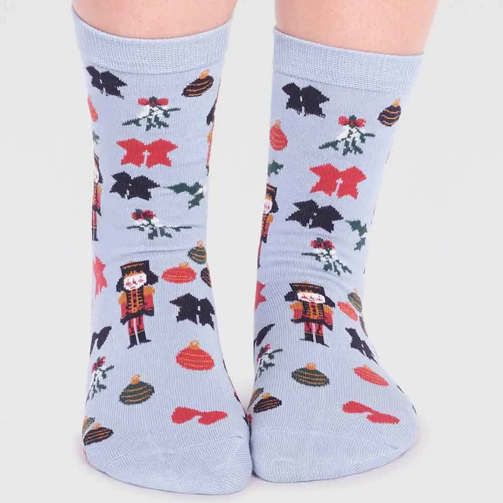 Fluffy Animal Socks by Thought