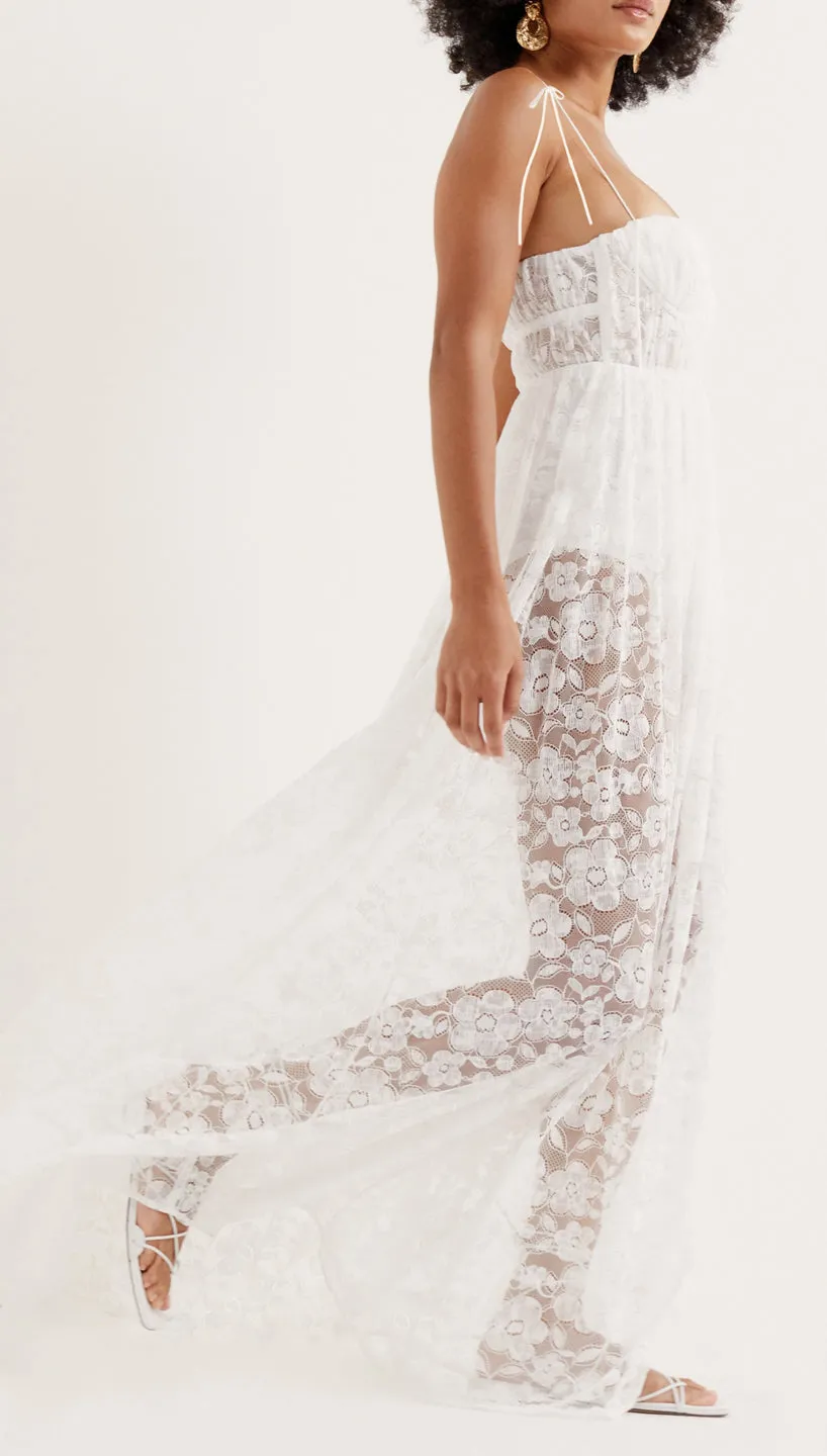 For Love and Lemons Lorena Maxi Dress