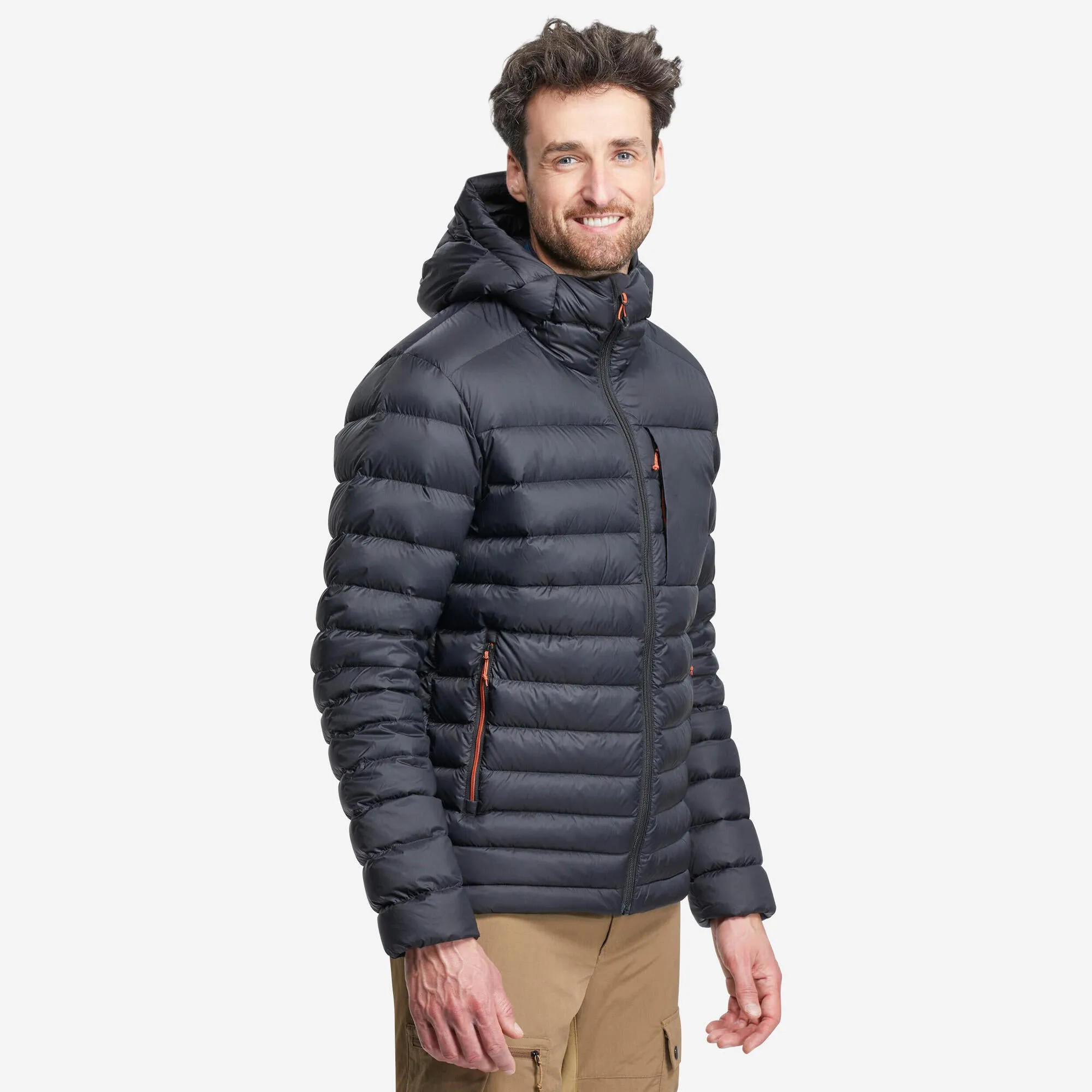 Forclaz Men's MT500 Hooded Down Puffer Jacket