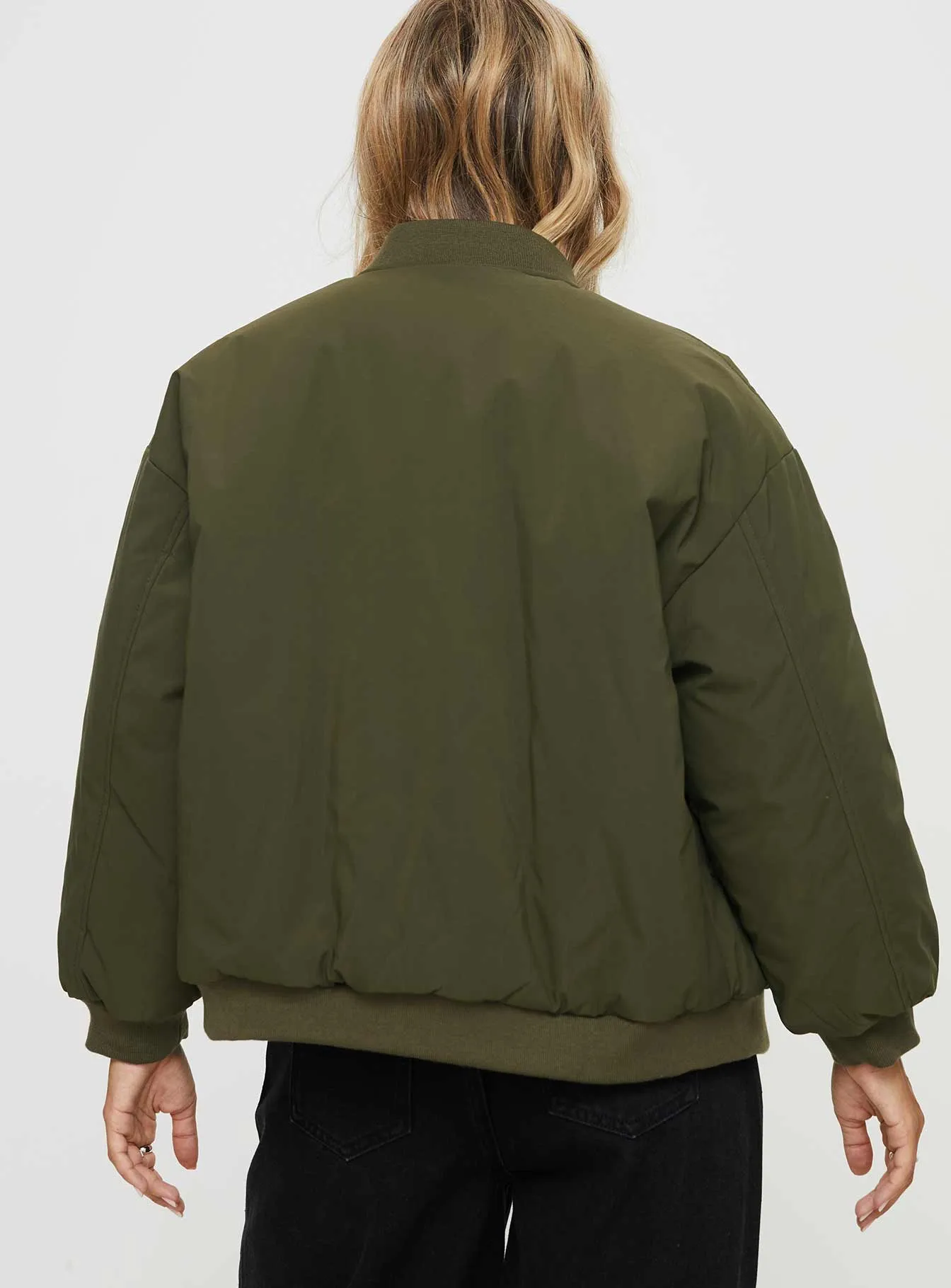 Formations Bomber Jacket Olive