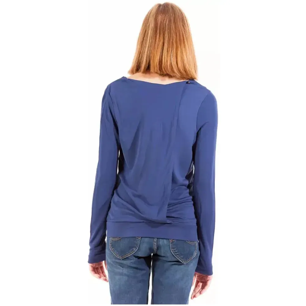 Gant Blue Viscose Women Top