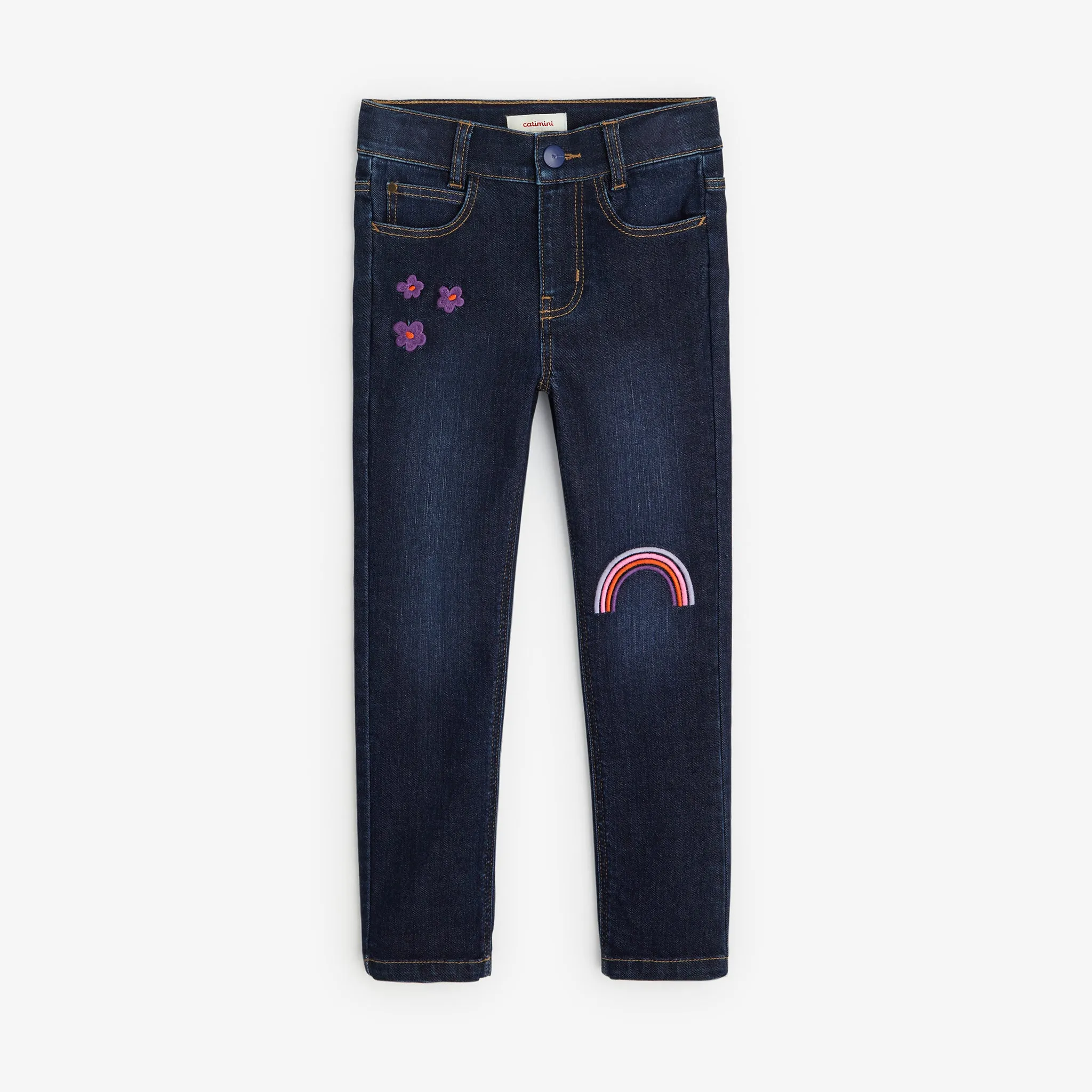 Girls' dark blue pants