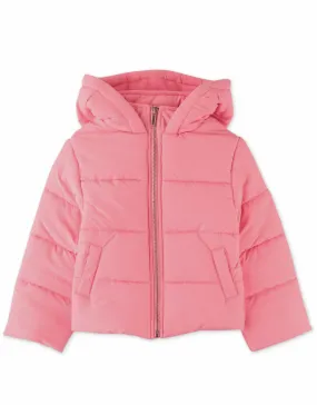 GIRLS HOODED PUFFER JACKET