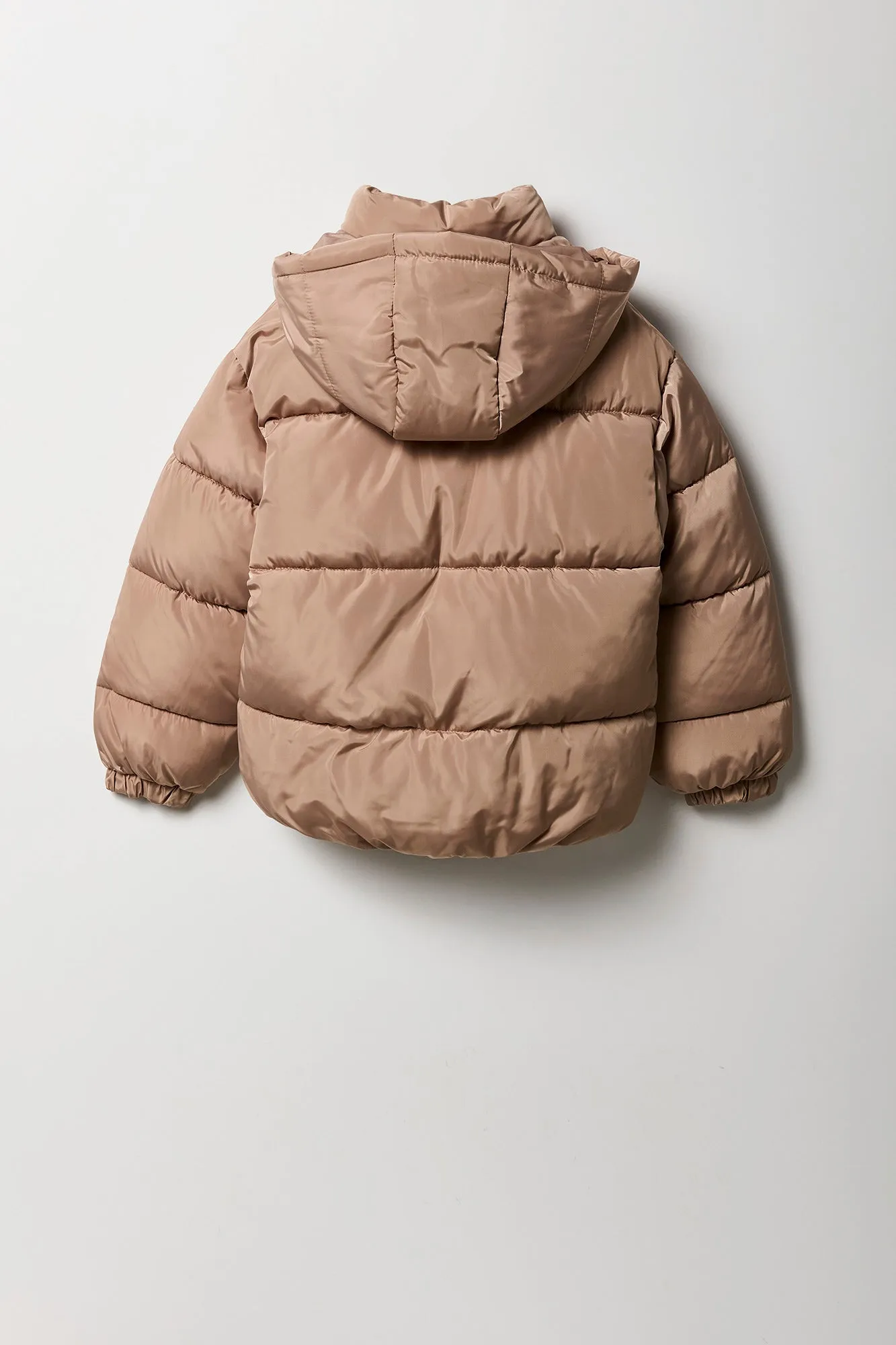 Girls Hooded Puffer Jacket