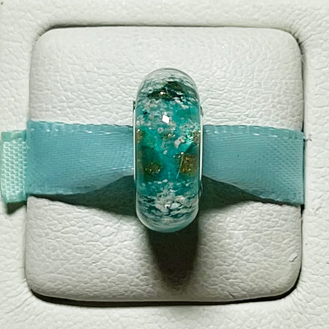 Glass Cremation Bead - Pandora Compatible