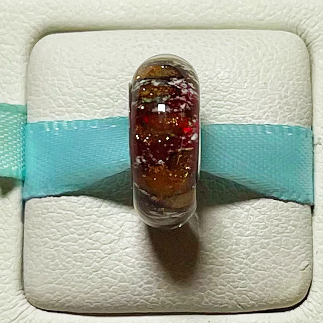 Glass Cremation Bead - Pandora Compatible