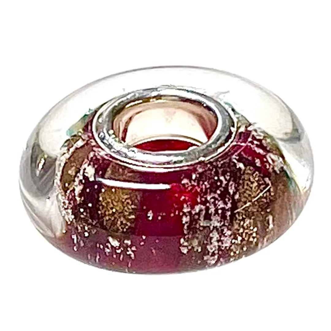 Glass Cremation Bead - Pandora Compatible