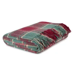 Henford Cranberry Chenille Throw