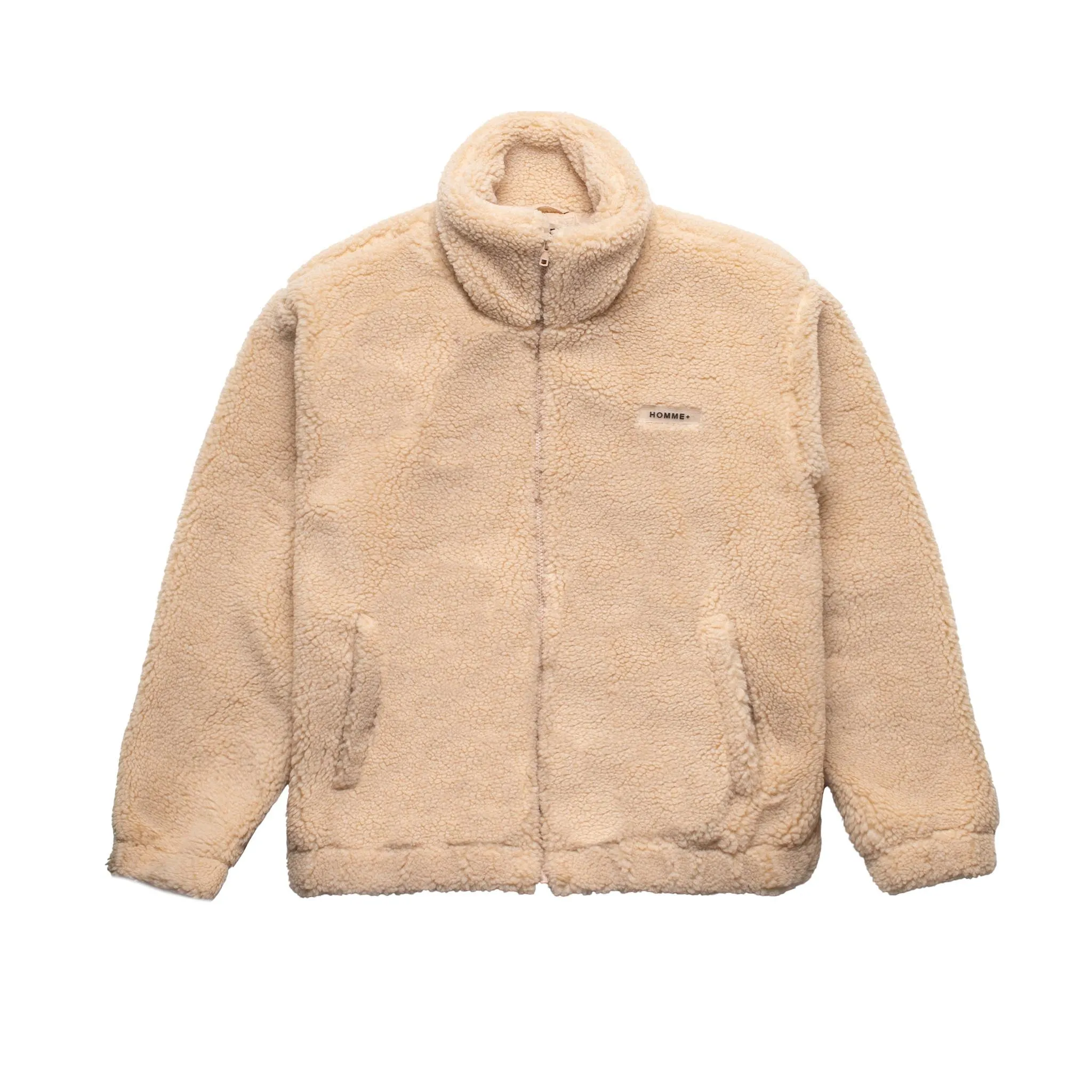 HOMME  Atelier Sherpa Jacket Beige