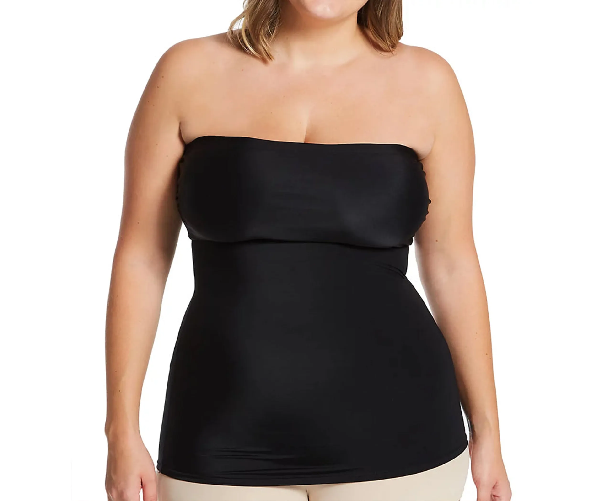 InstantFigure Curvy Strapless Bandeau Top - Pack Of: 1