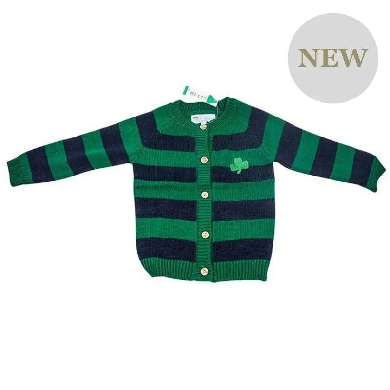 Irish Shamrock Kids Cardigan