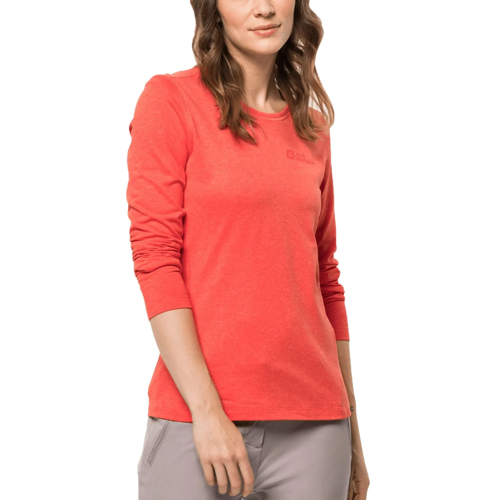 Jack Wolfskin Womens Sky Thermal Long Sleeve T-Shirt