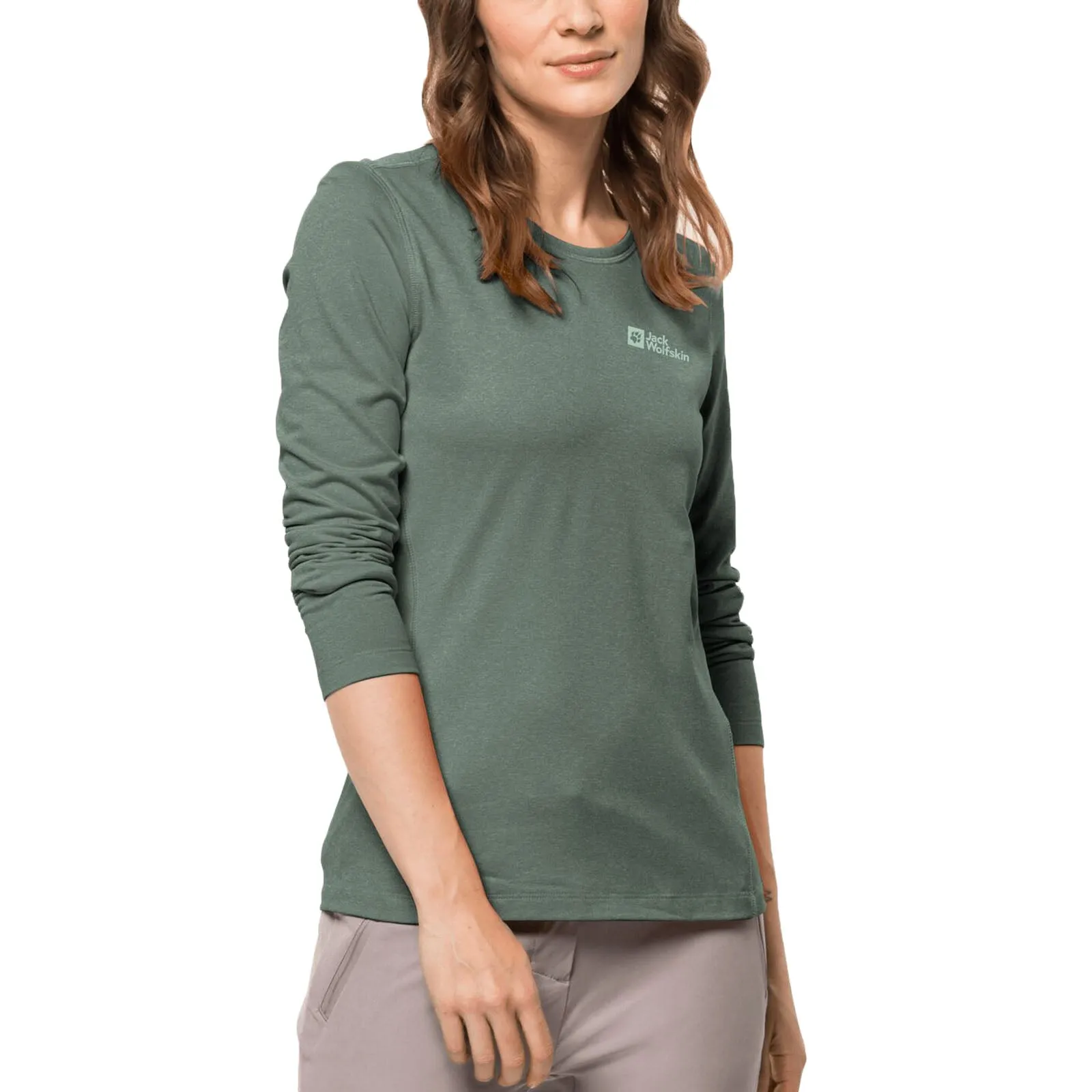 Jack Wolfskin Womens Sky Thermal Long Sleeve T-Shirt