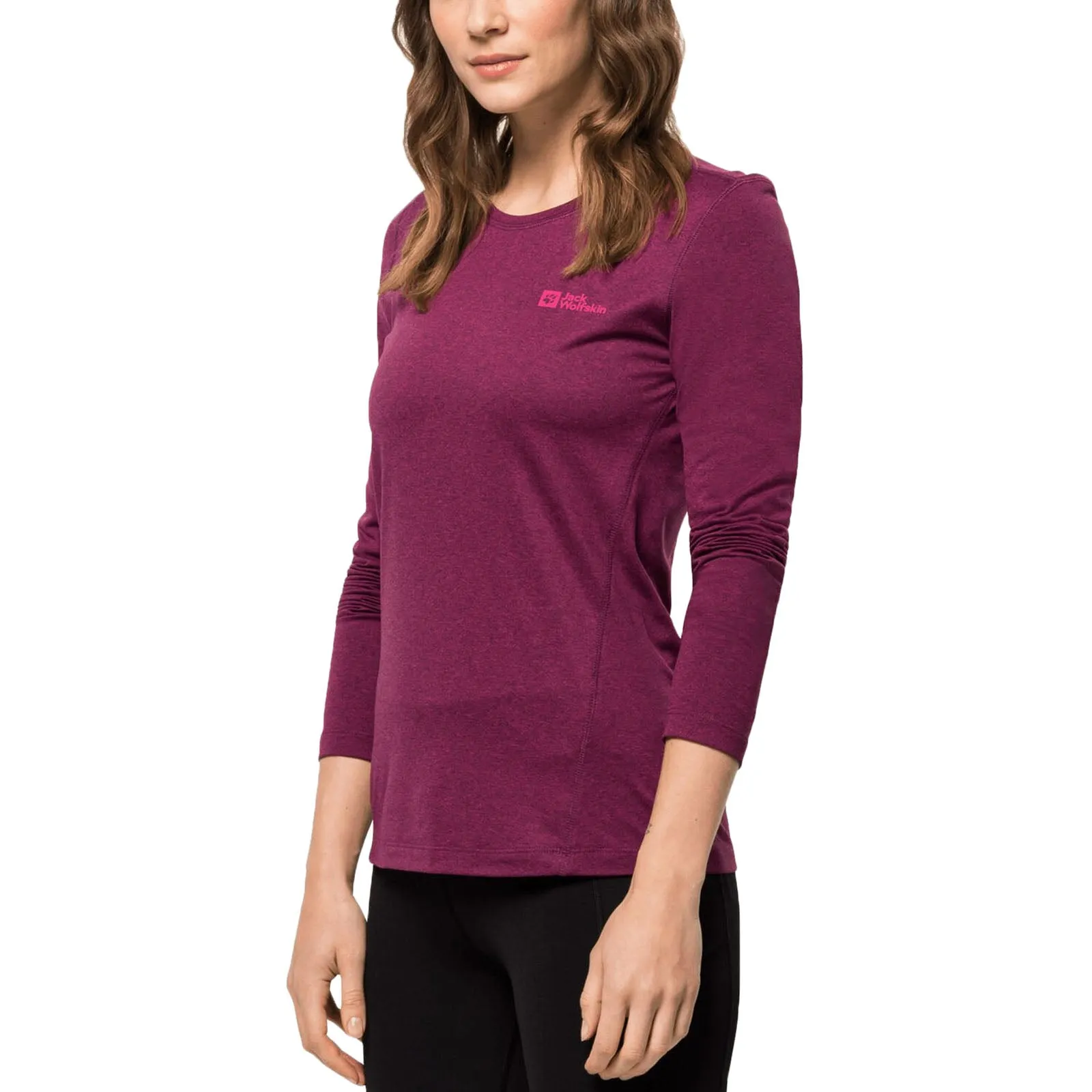 Jack Wolfskin Womens Sky Thermal Long Sleeve T-Shirt