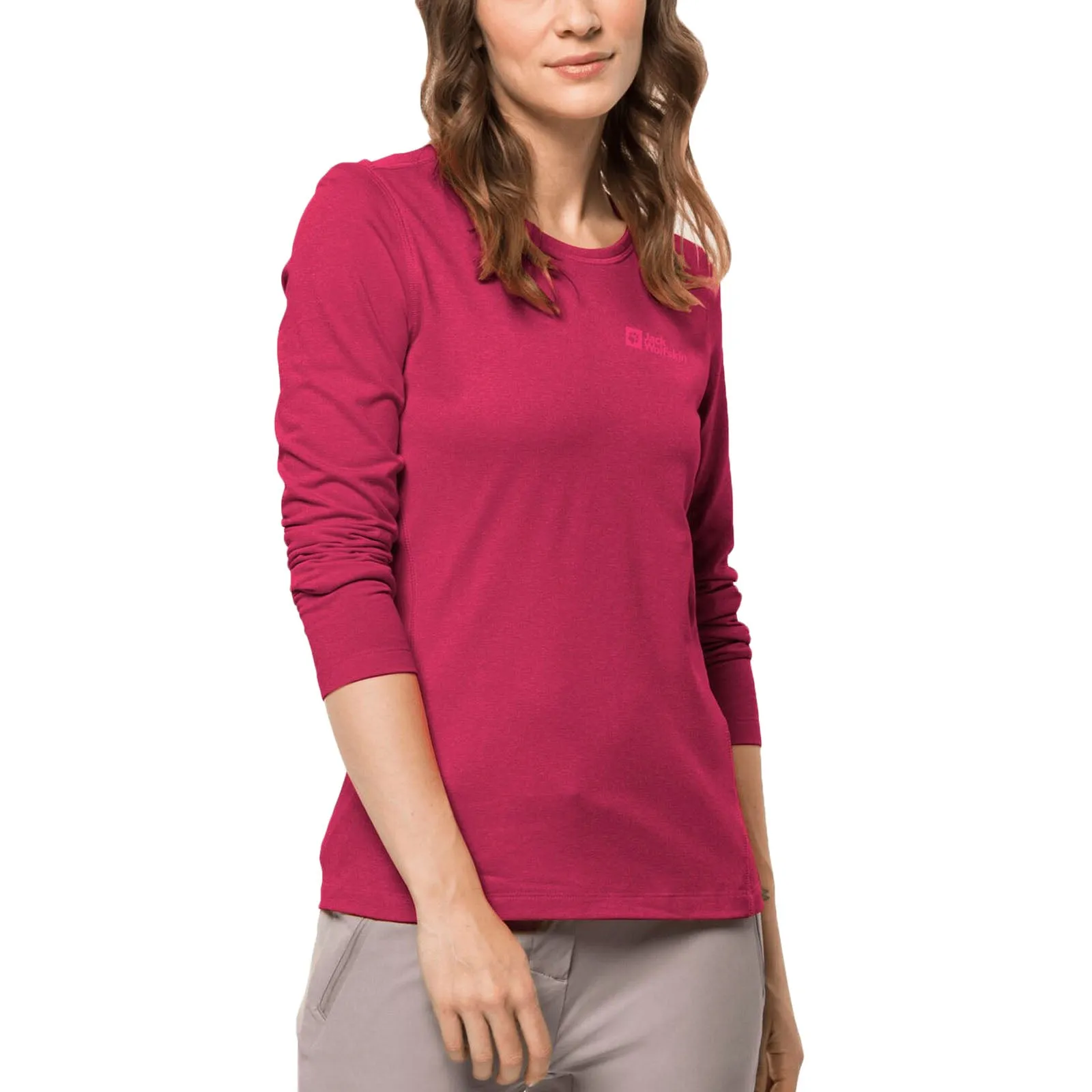 Jack Wolfskin Womens Sky Thermal Long Sleeve T-Shirt