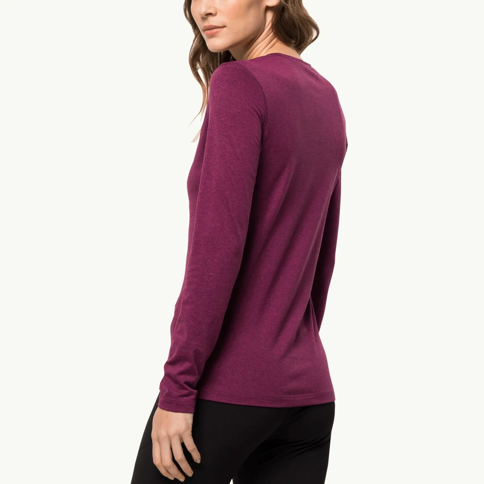 Jack Wolfskin Womens Sky Thermal Long Sleeve T-Shirt