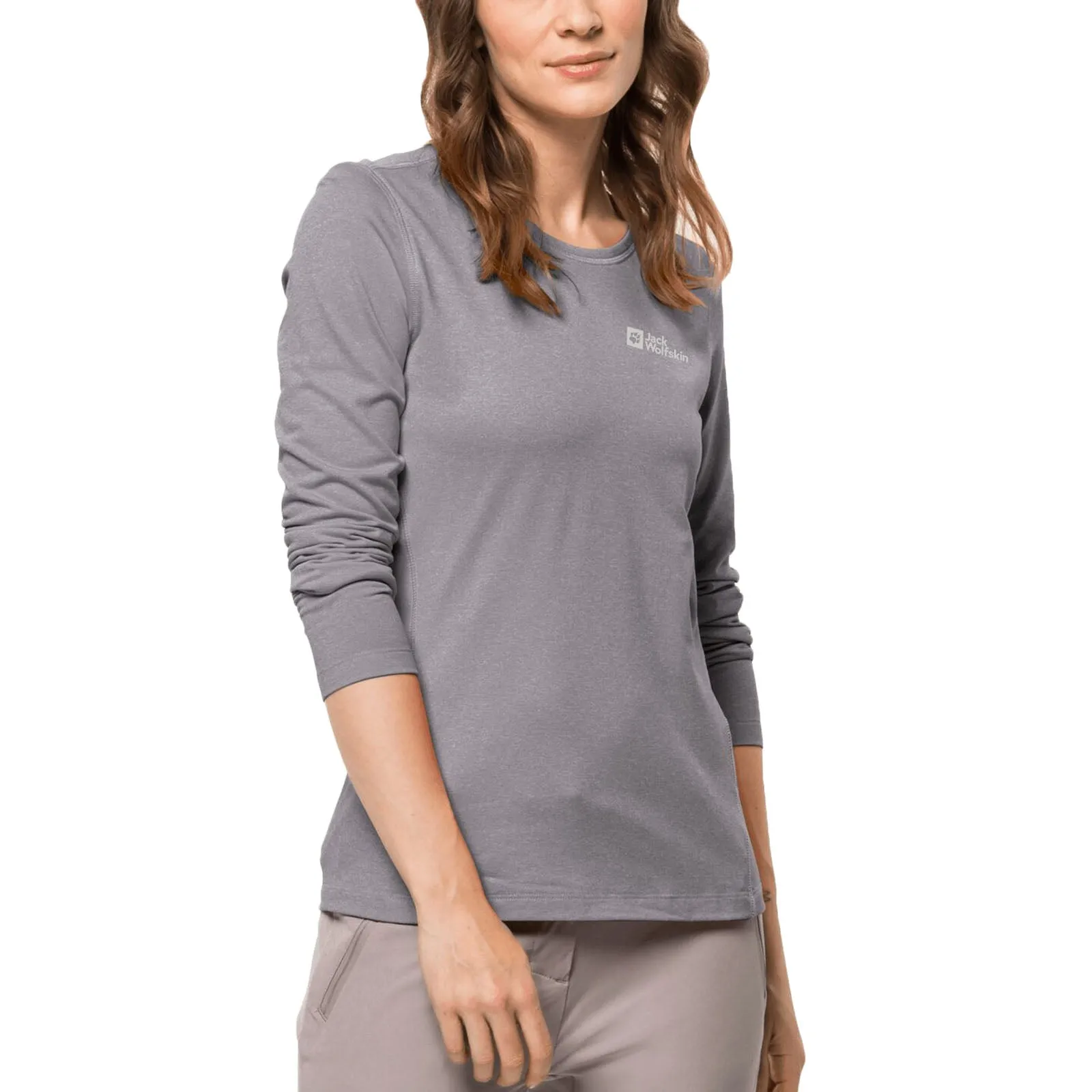 Jack Wolfskin Womens Sky Thermal Long Sleeve T-Shirt