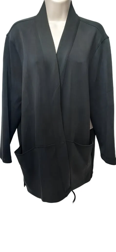 Jacket-Black-Long Sleeve-2 Pockets-Women;s-M42109jm