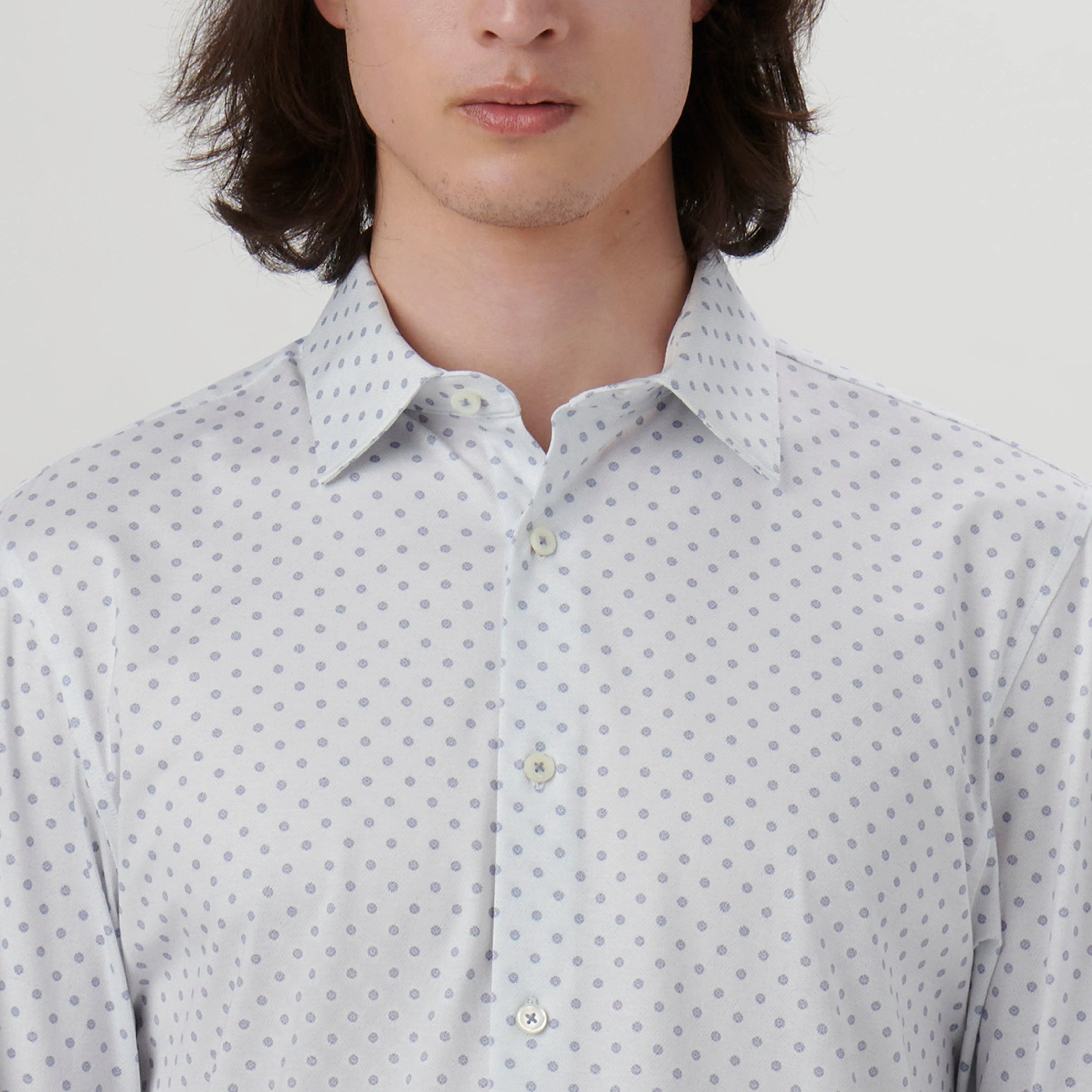 James Micro Floral OoohCotton Shirt