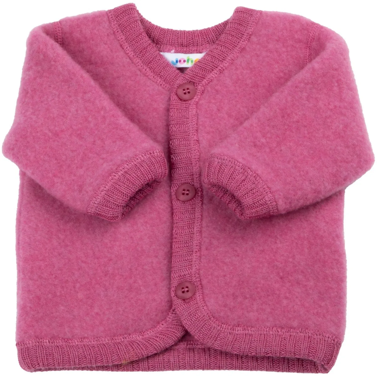 Joha Wool Pink Cardigan