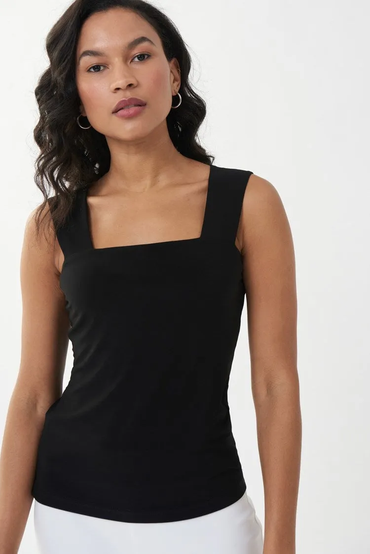 Joseph Ribkoff Classic Square Black Cami