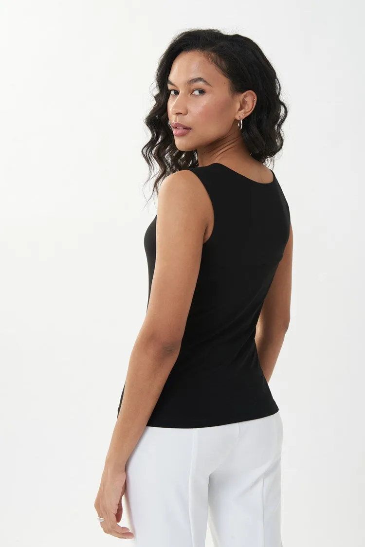 Joseph Ribkoff Classic Square Black Cami