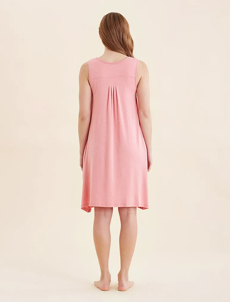 Kate Modal Soft Pleat Front Nightgown