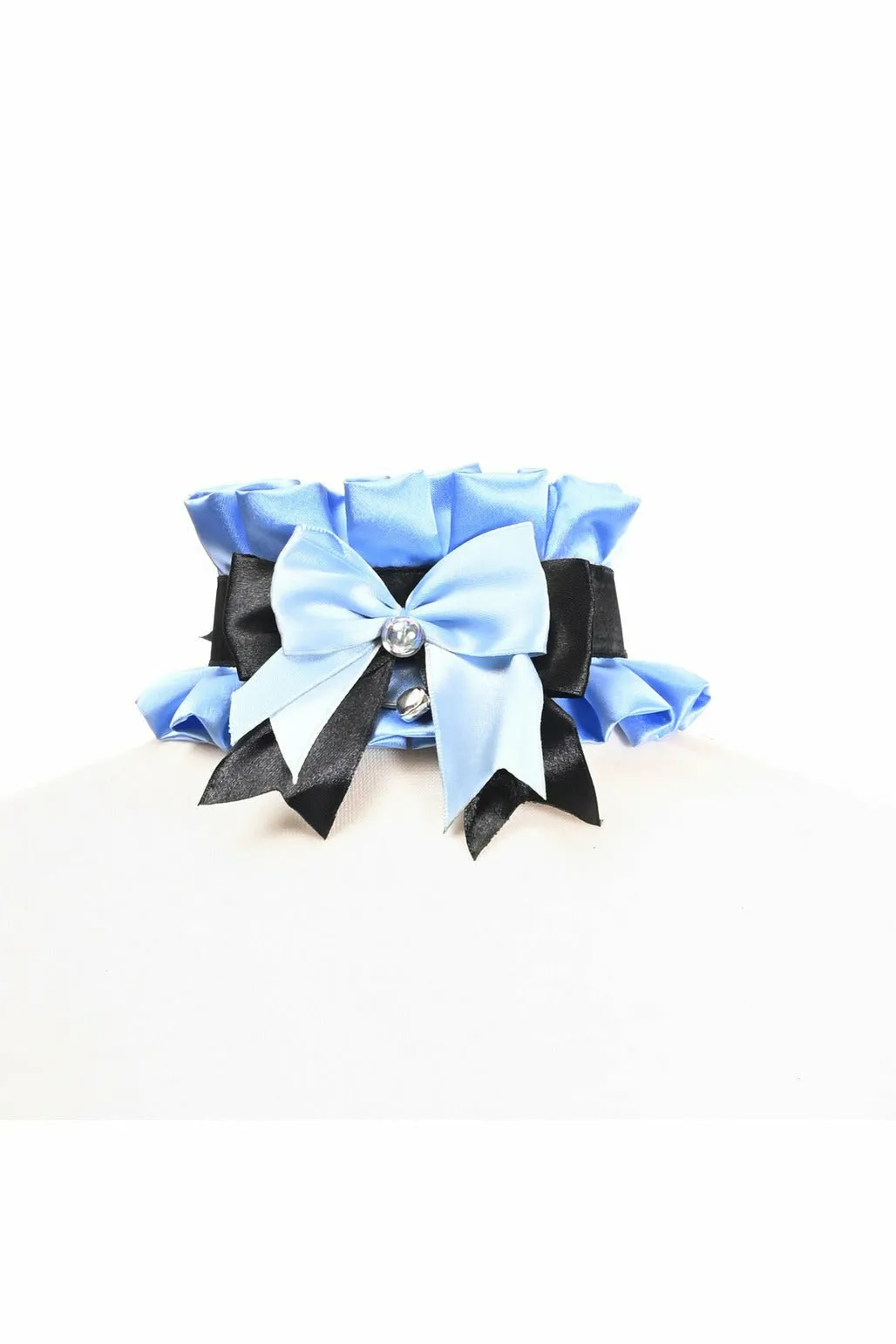 Kitten Collection Blue/Black Choker