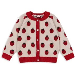 Konges Sløjd Ladybug Belou Knit Cardigan