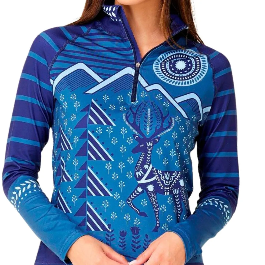 Krimson Klover "Martina" 1/4 Zip Base Layer