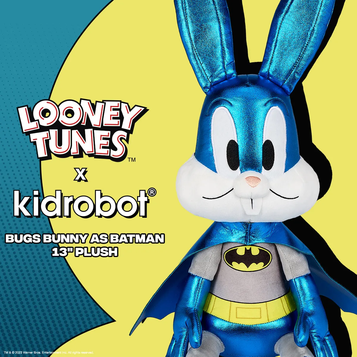 Looney Tunes - Bugs Bunny as Batman 13" Plush