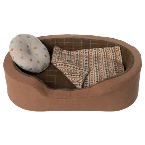 Maileg Cosy basket, Medium - Brown