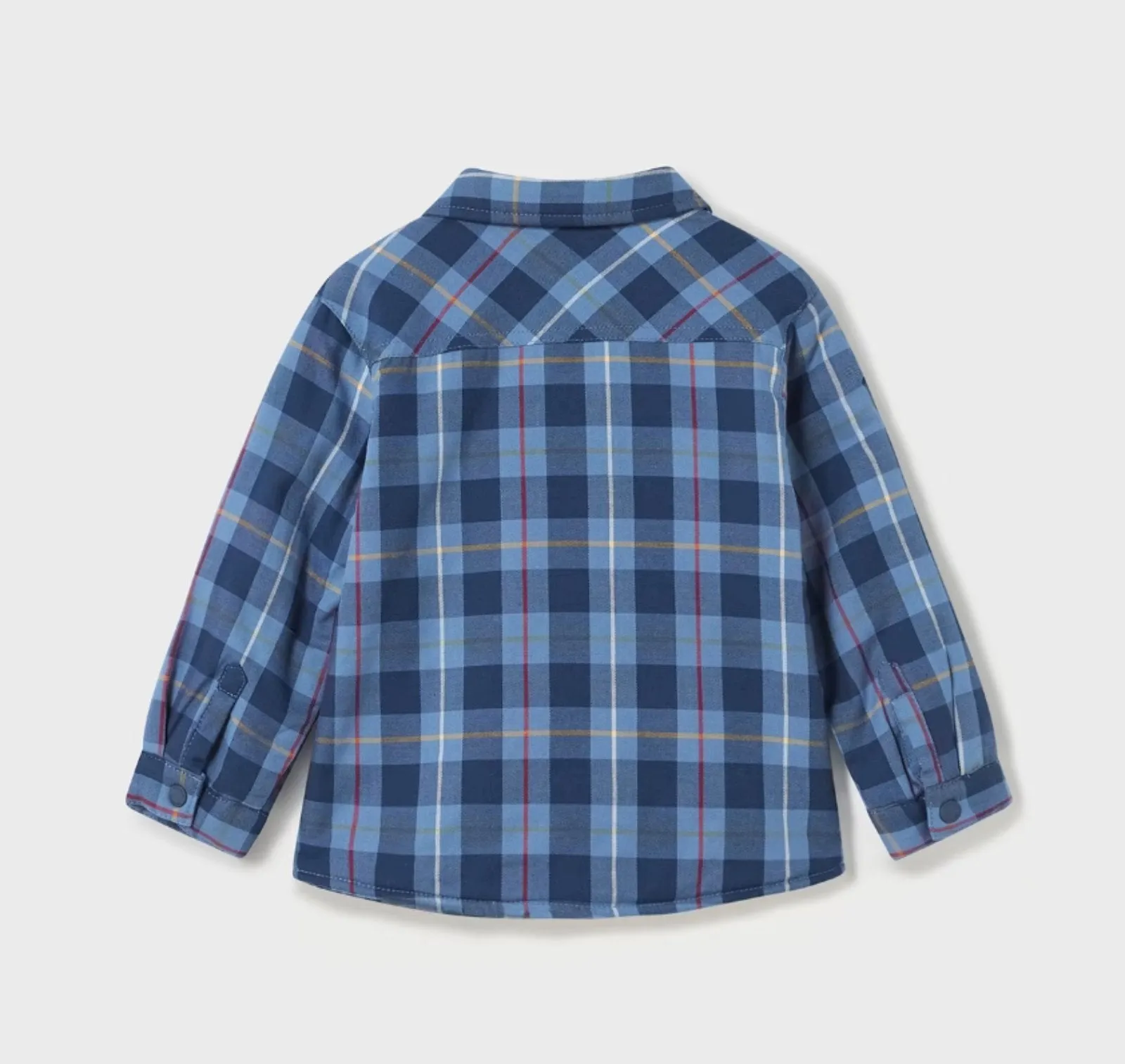 Mayoral Baby & Toddler Boys Ecofriends Plaid Sherpa Lined Shirt