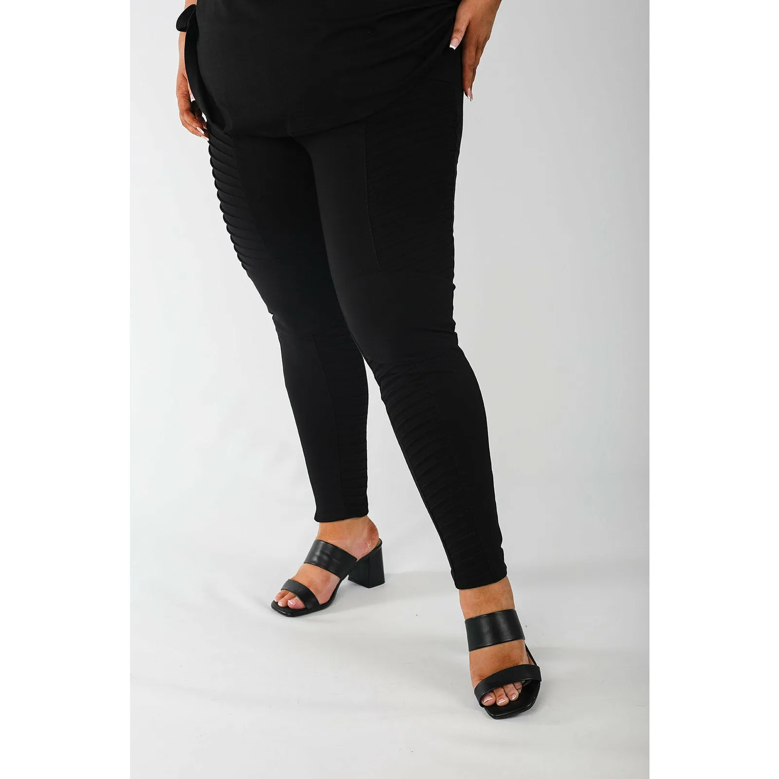 Mellomi Harley Jersey Leggings in Black