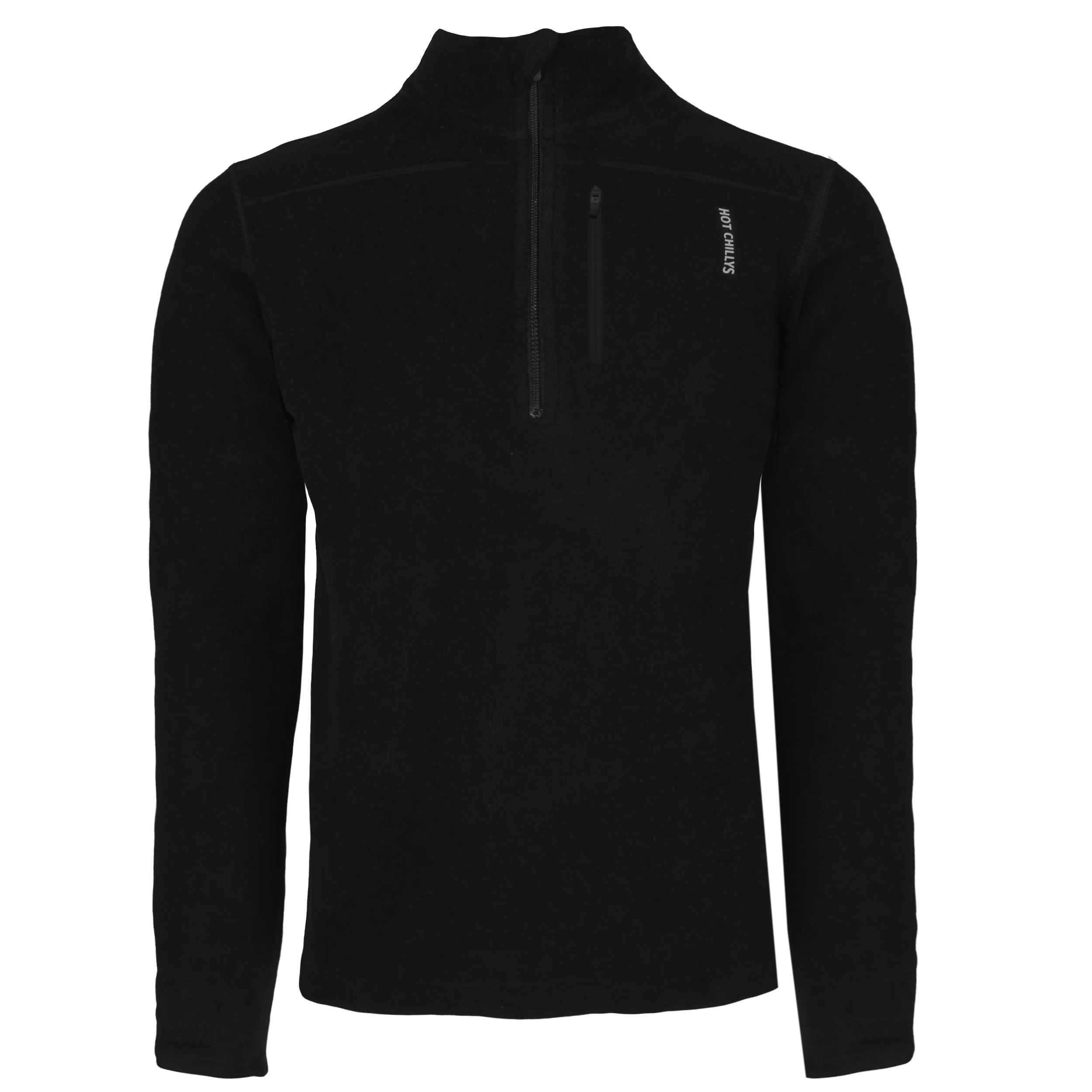 Men's La Montaña Fleece Zip T - Black/Black